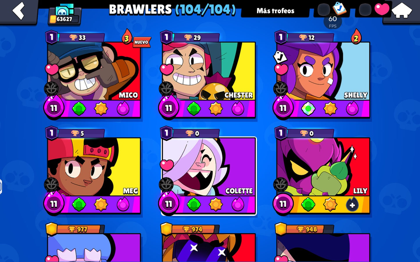 ⚡ Cuenta Brawl Stars