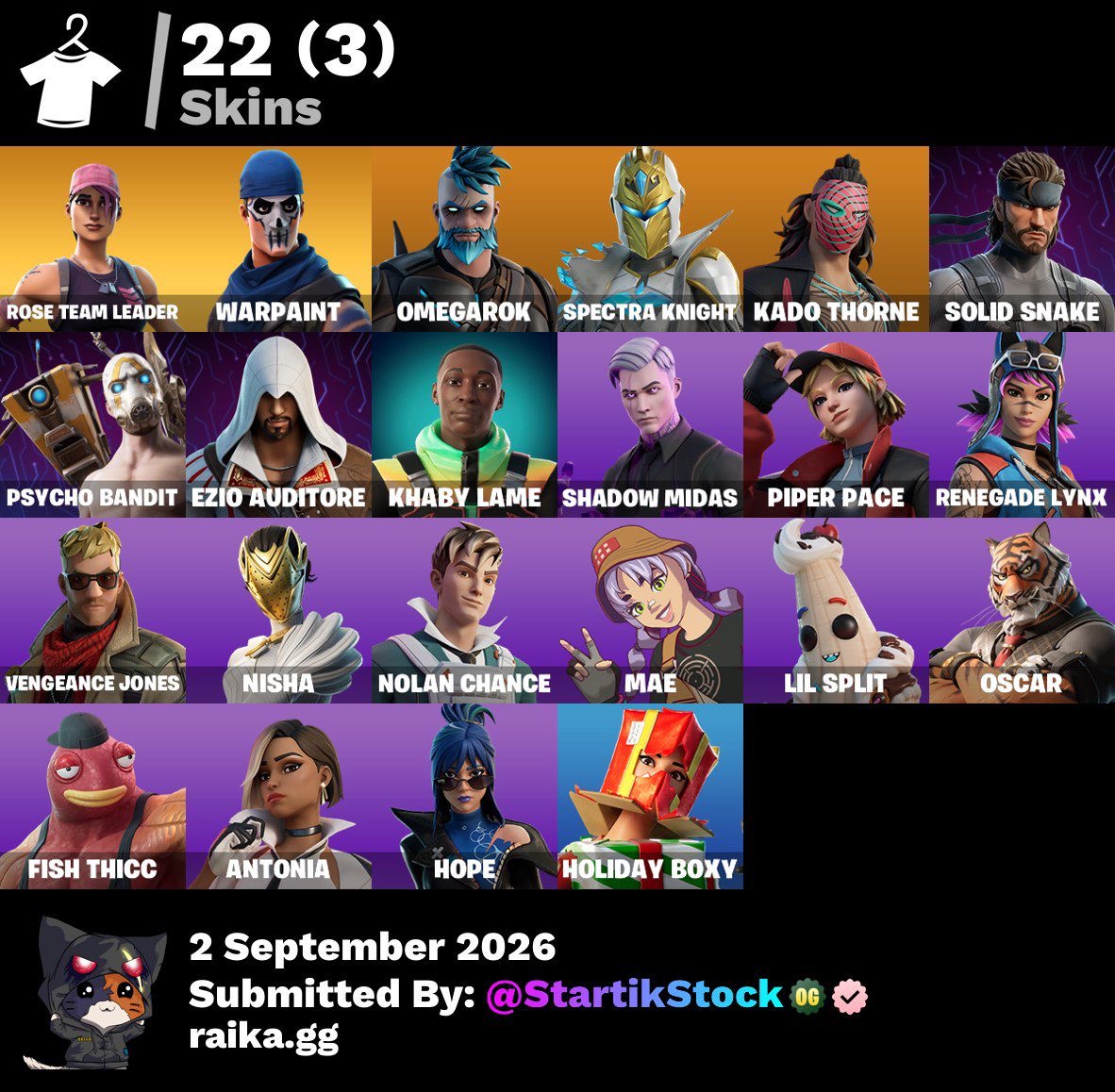 🎮 Cuenta Fortnite