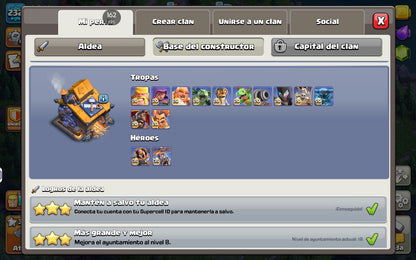 🏰 Cuenta Clash of Clans