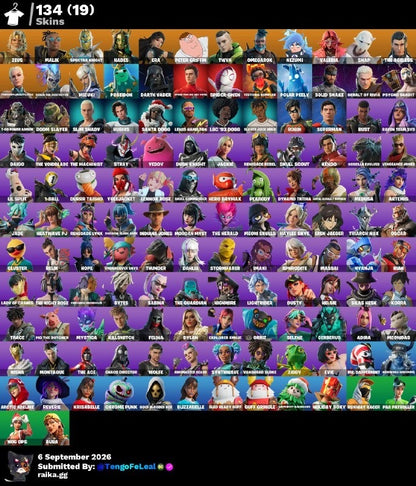 🎮 Cuenta Fortnite
