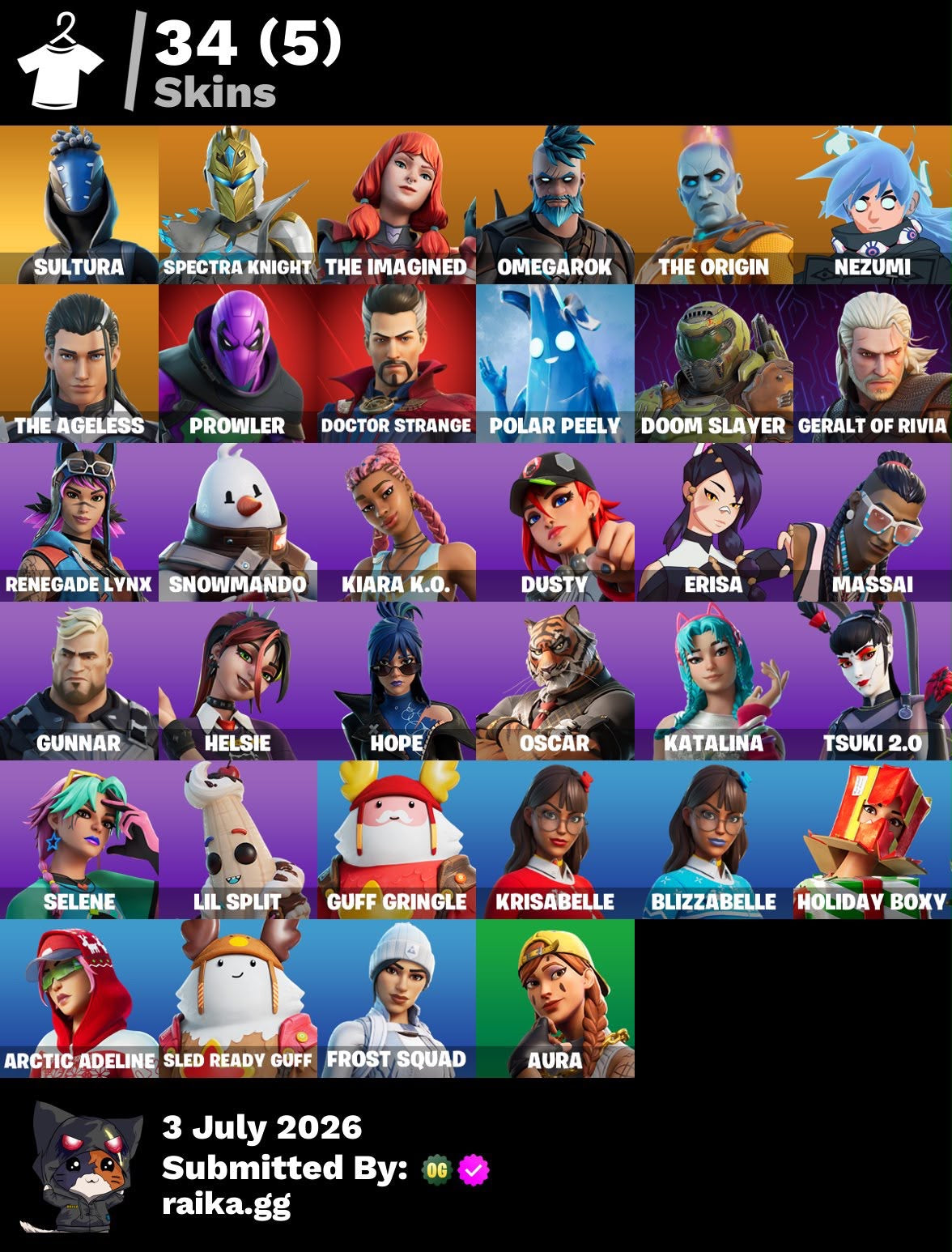 🎮 Cuenta Fortnite