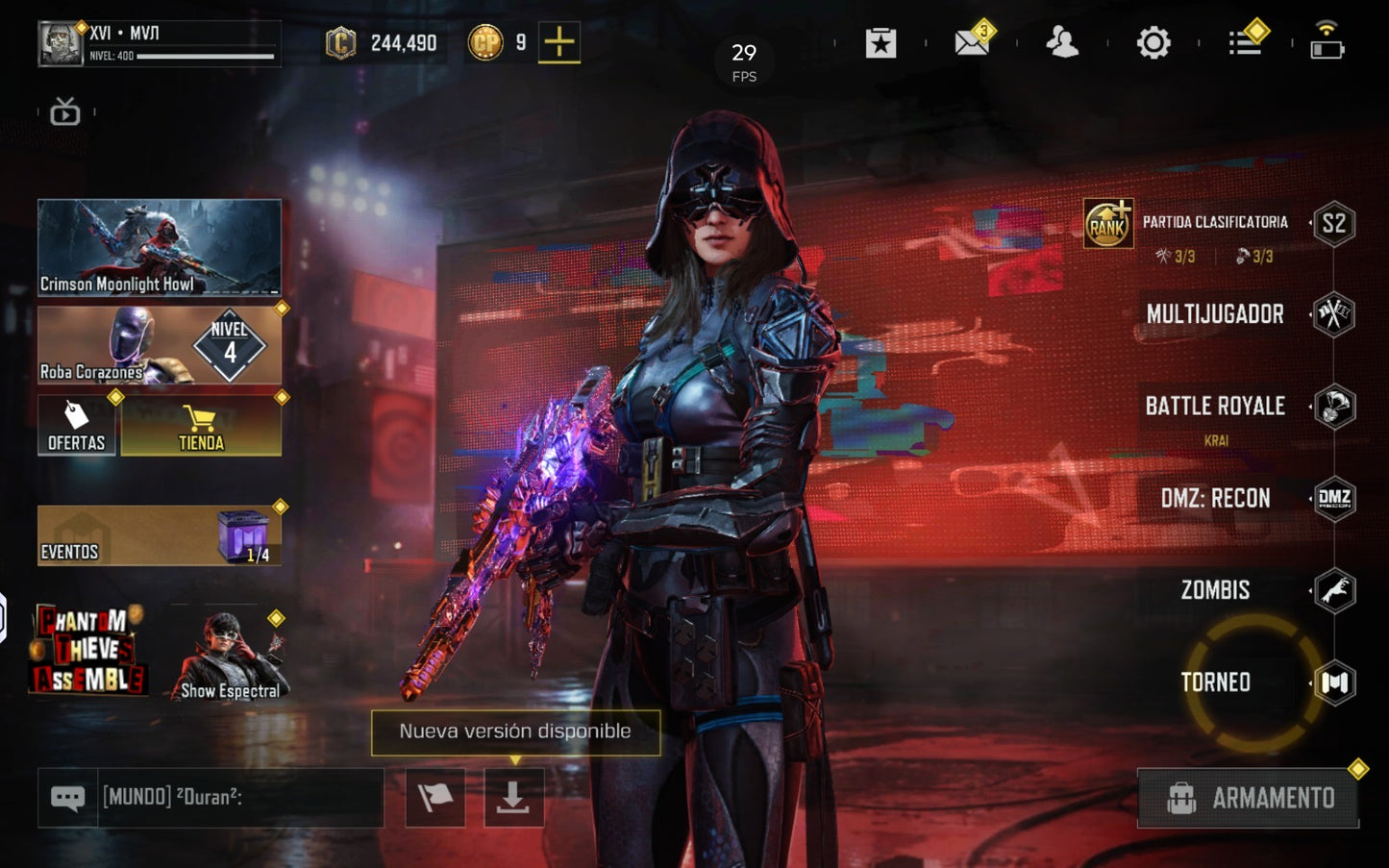 🎖️ Cuenta COD Mobile