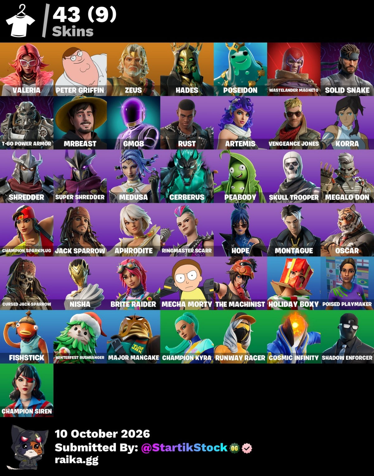 🎮 Cuenta Fortnite