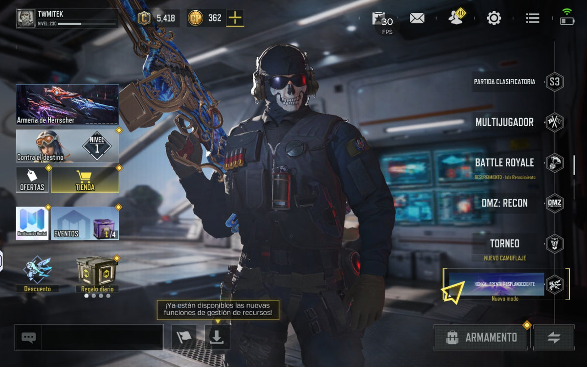 🎖️ Cuenta COD Mobile
