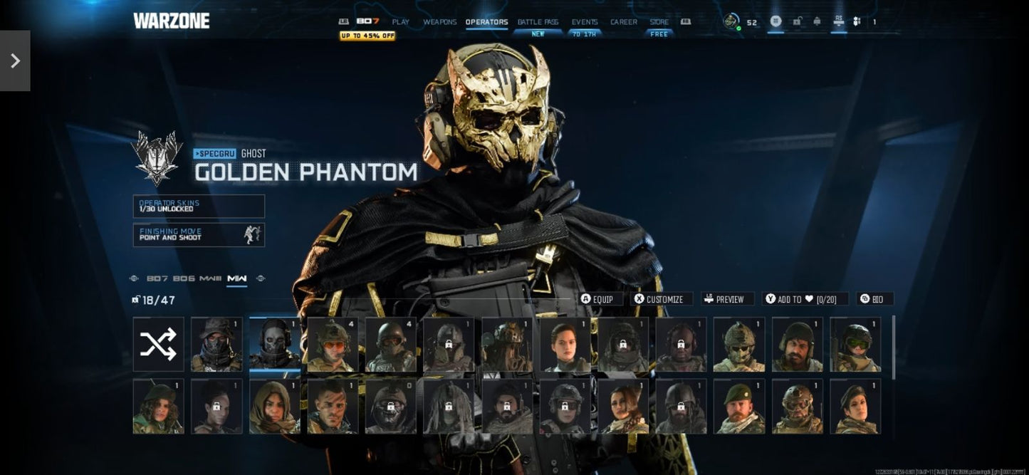 🪖 Cuenta Warzone