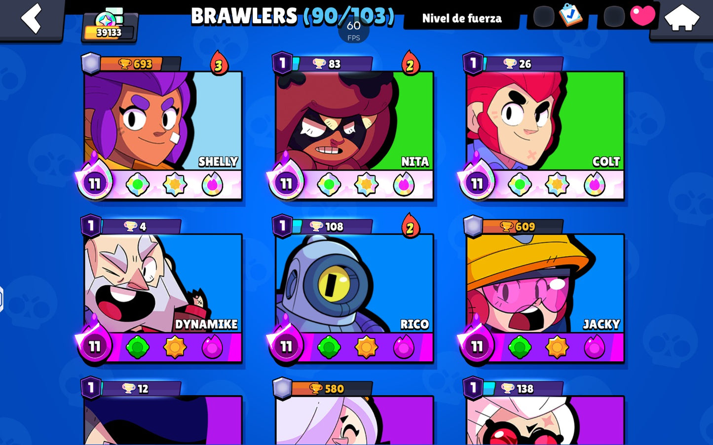 ⚡ Cuenta Brawl Stars