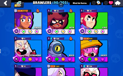 ⚡ Cuenta Brawl Stars