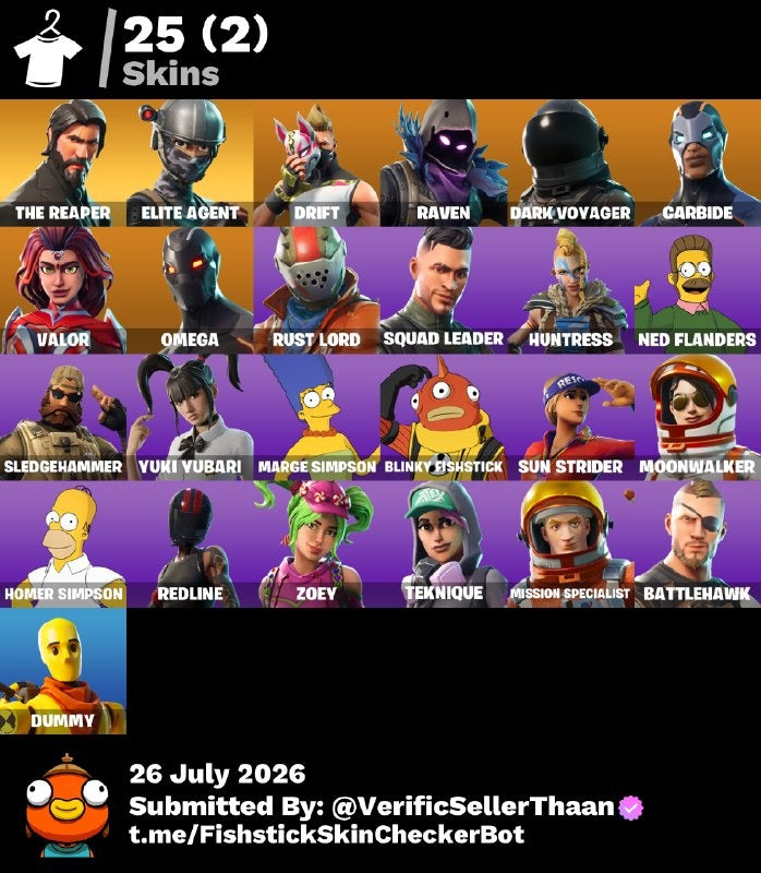 🎮 Cuenta Fortnite