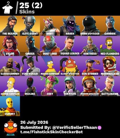 🎮 Cuenta Fortnite