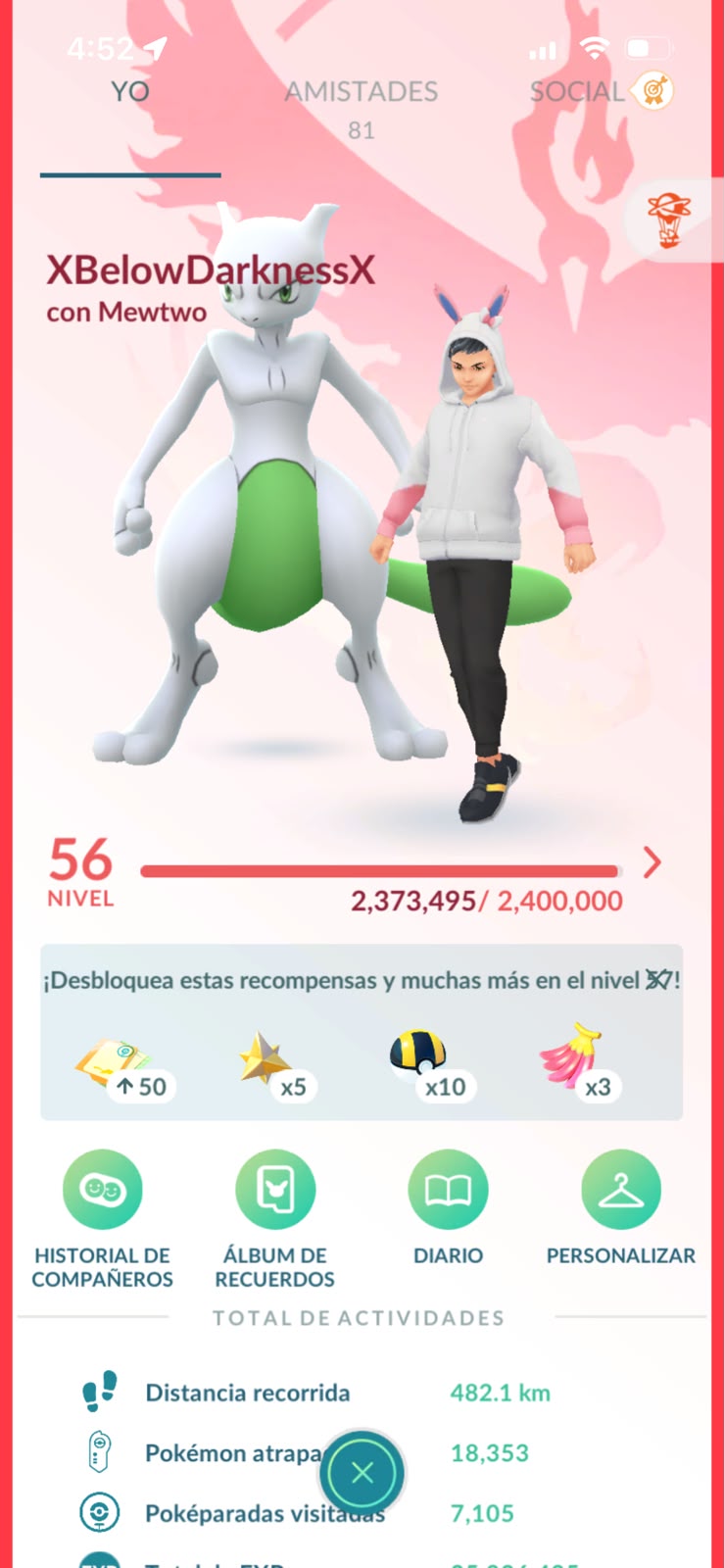 ⚡ Cuenta Pokémon