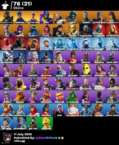 🎮 Cuenta Fortnite