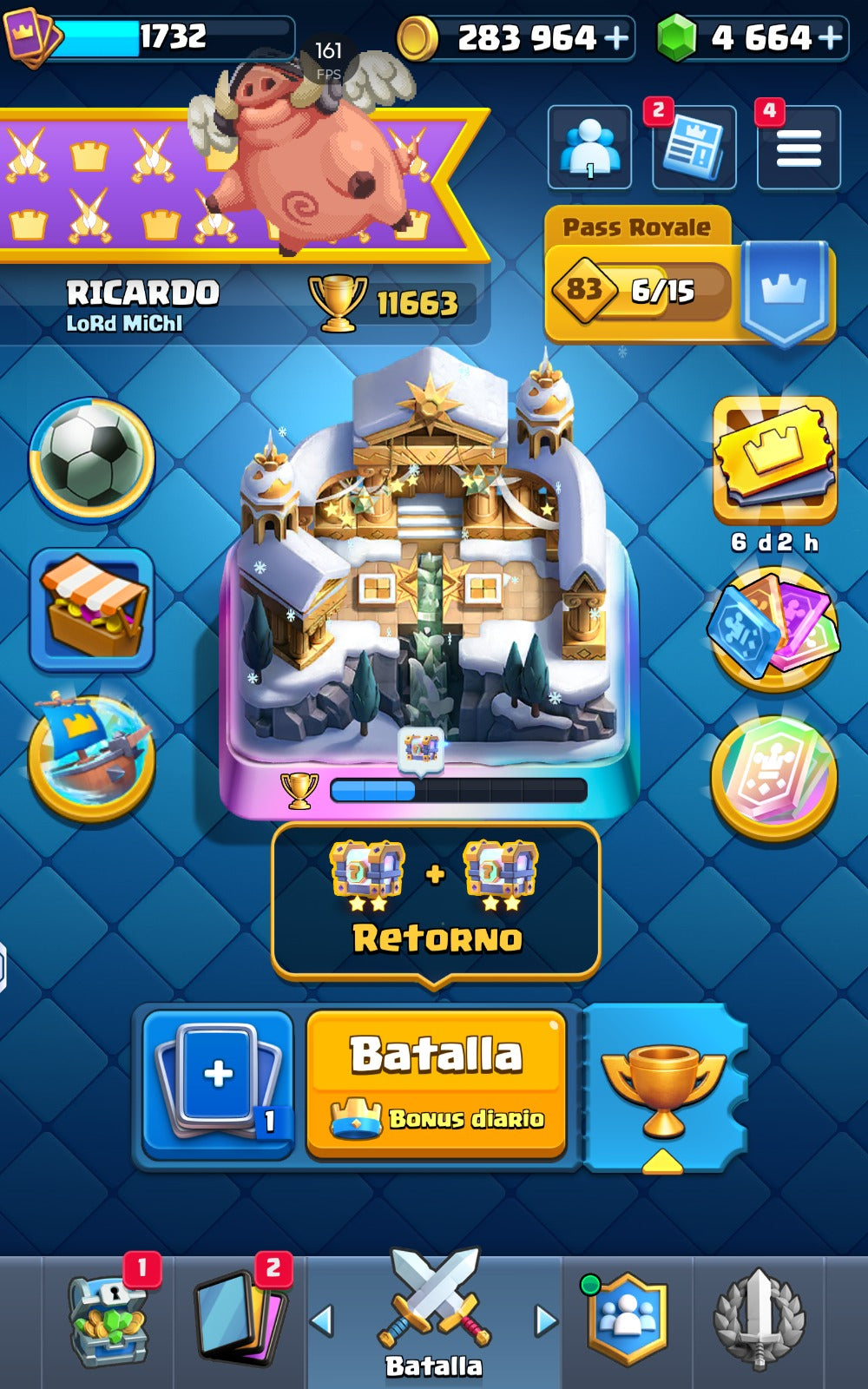 👑 Cuenta Clash Royale