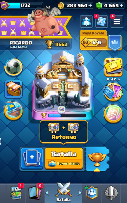 👑 Cuenta Clash Royale