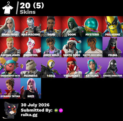 🎮 Cuenta Fortnite