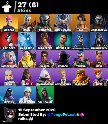 🎮 Cuenta Fortnite