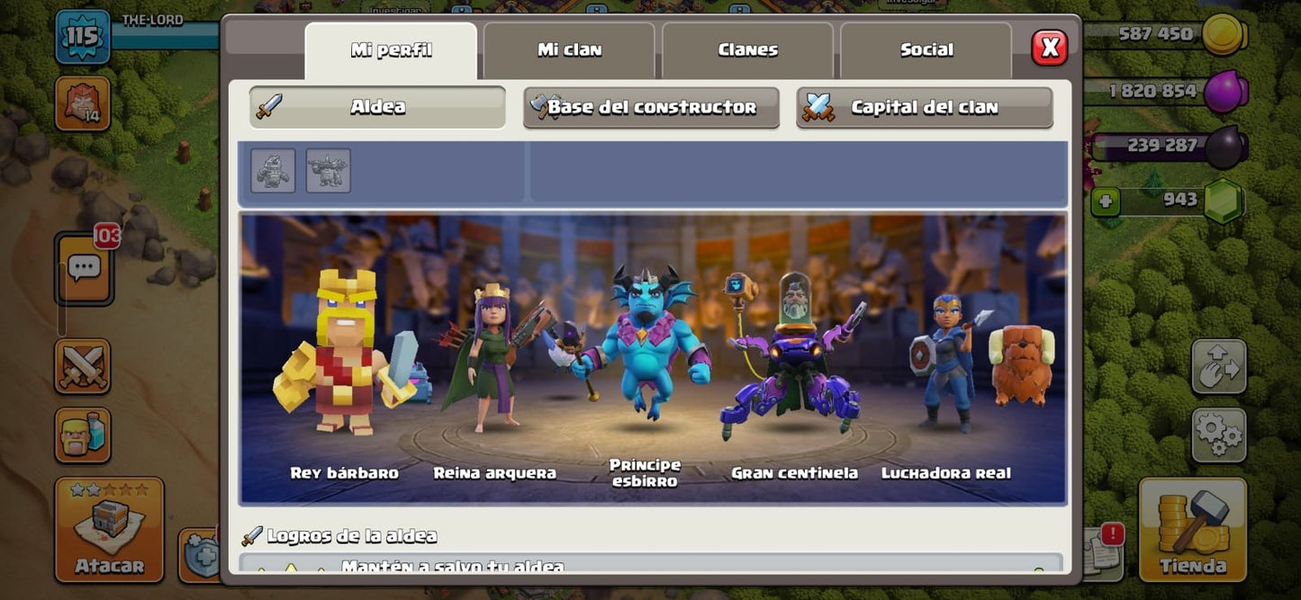 🏰 Cuenta Clash of Clans