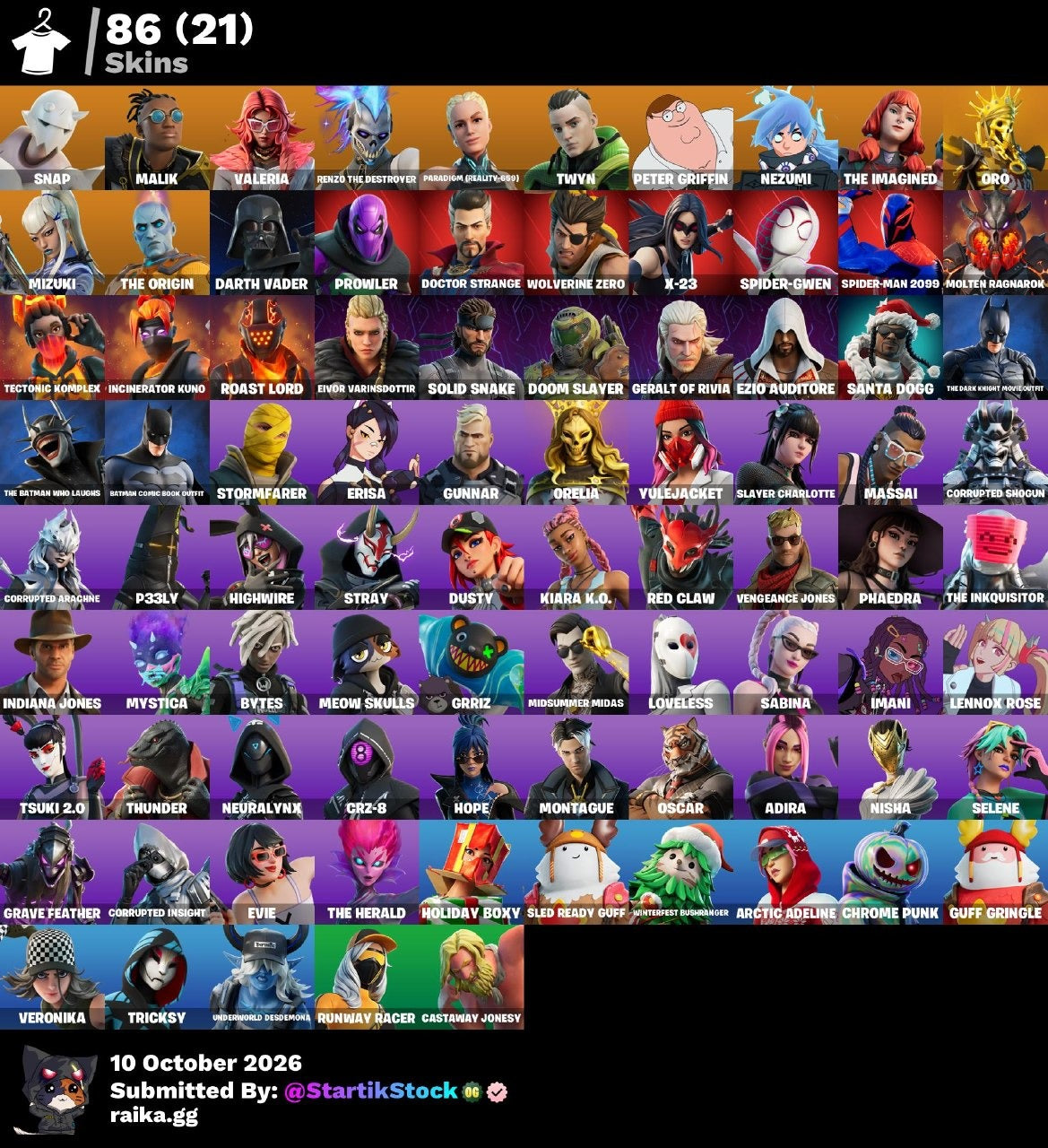 🎮 Cuenta Fortnite