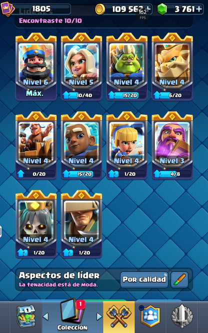 👑 Cuenta Clash Royale