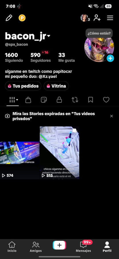 📱 Cuenta TikTok