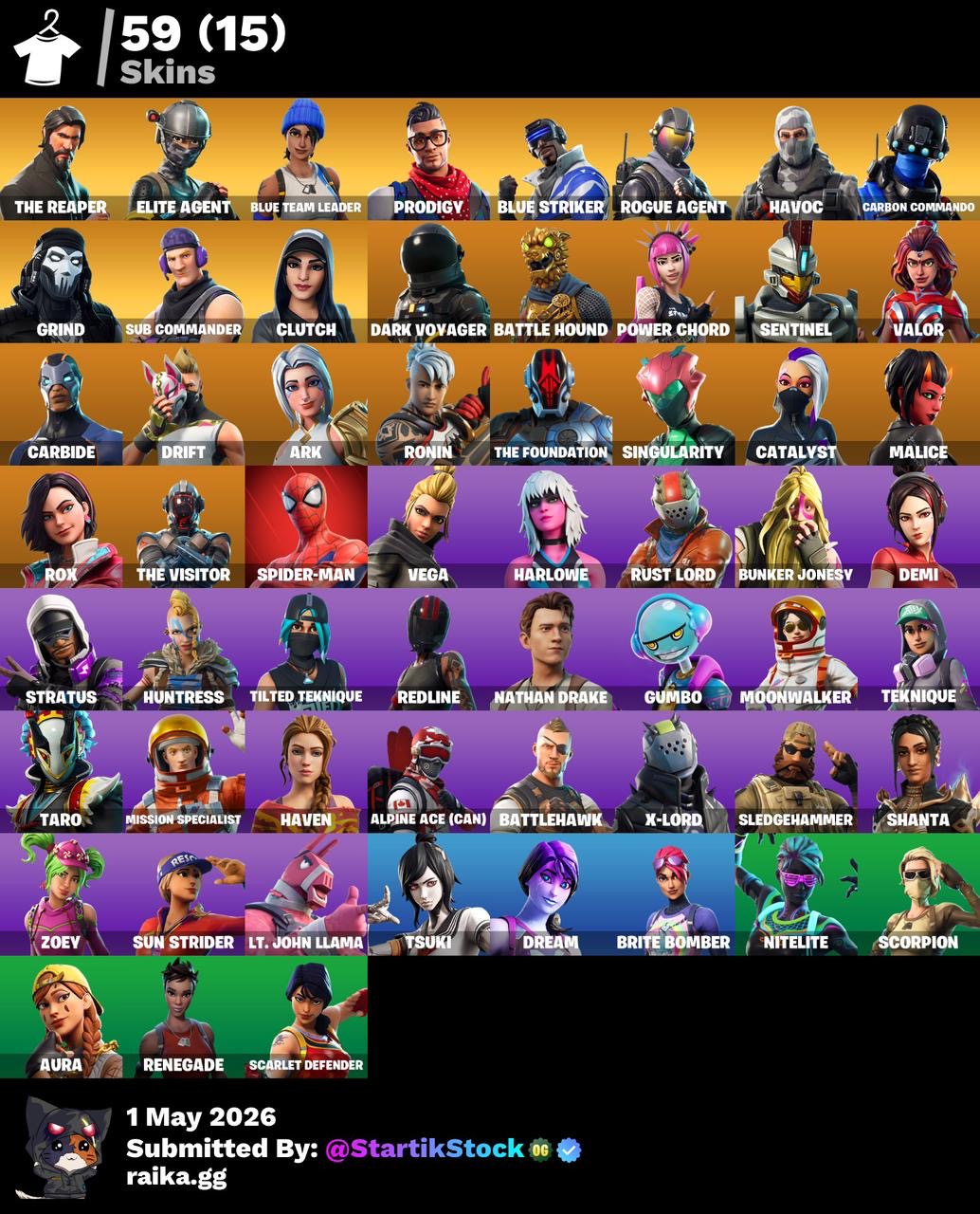🎮 Cuenta Fortnite