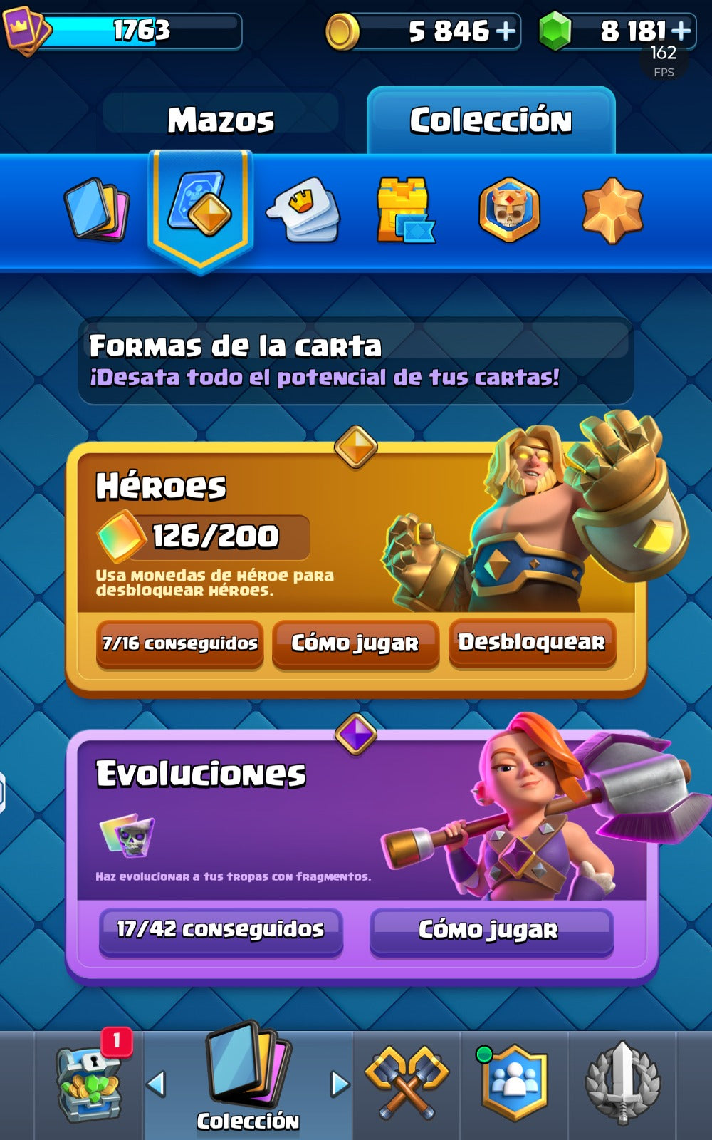 👑 Cuenta Clash Royale