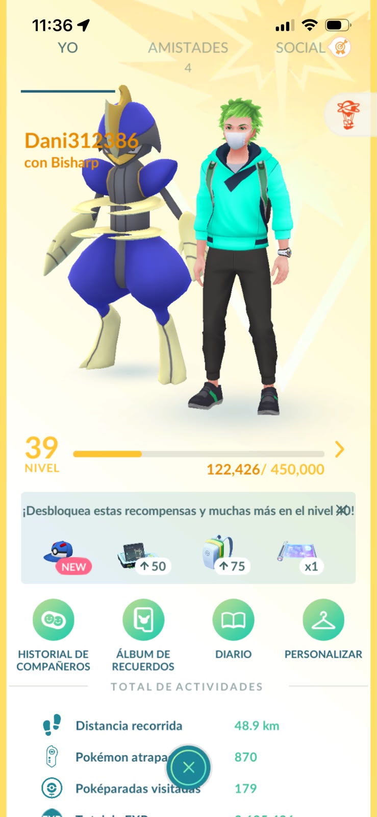 ⚡ Cuenta Pokémon