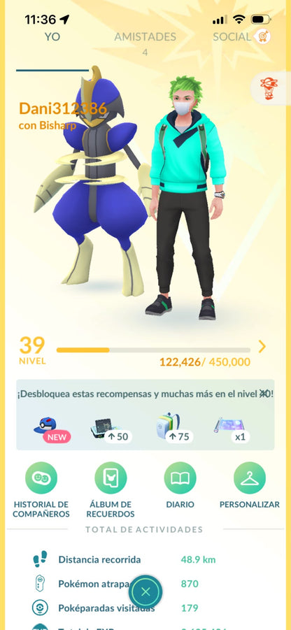 ⚡ Cuenta Pokémon