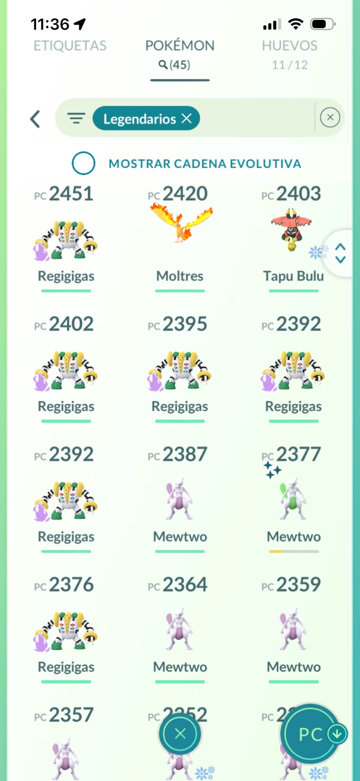 ⚡ Cuenta Pokémon
