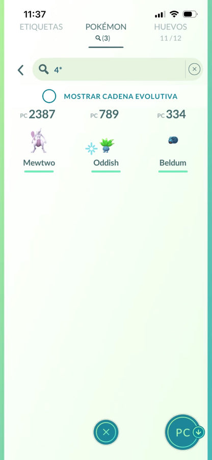 ⚡ Cuenta Pokémon
