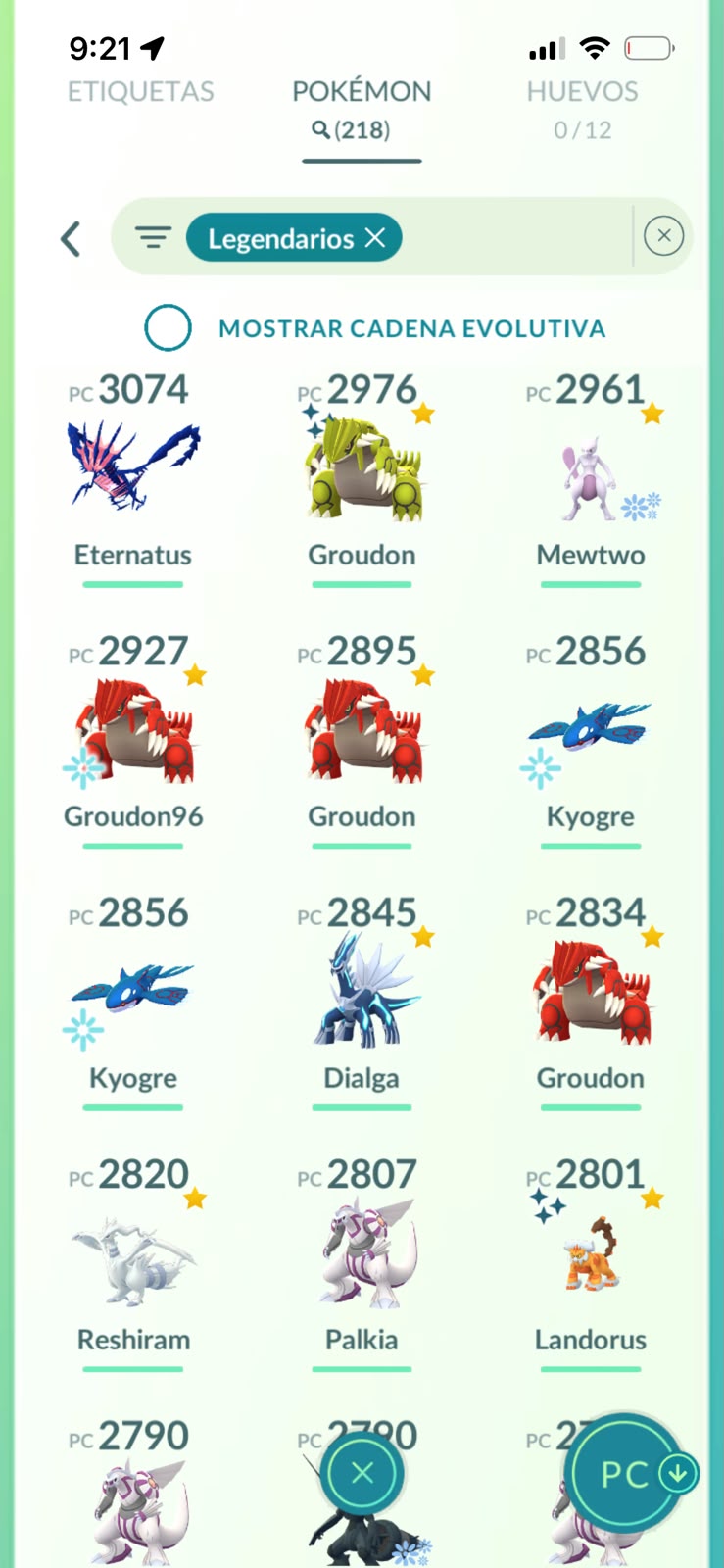 ⚡ Cuenta Pokémon