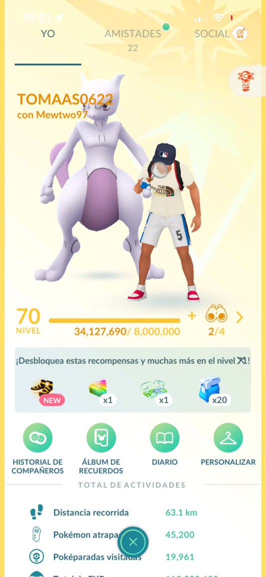 ⚡ Cuenta Pokémon