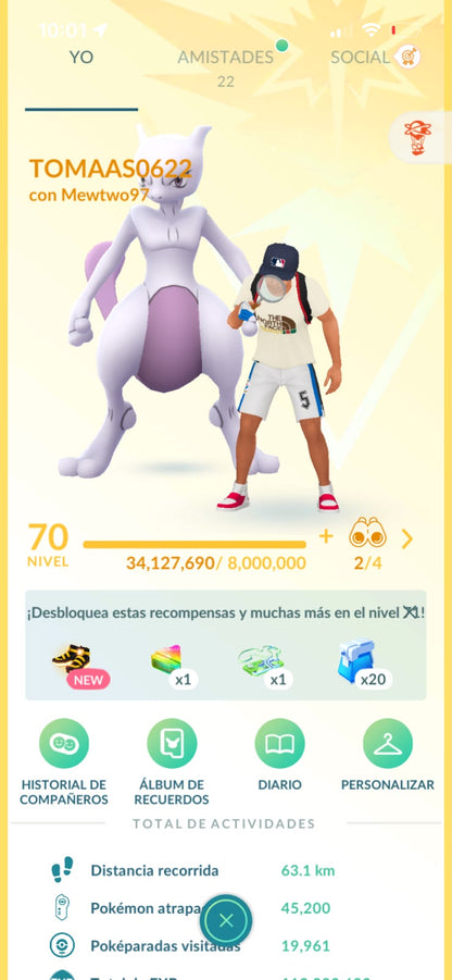 ⚡ Cuenta Pokémon