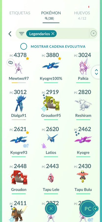 ⚡ Cuenta Pokémon