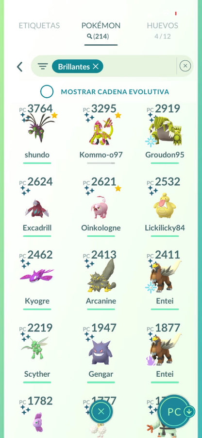 ⚡ Cuenta Pokémon