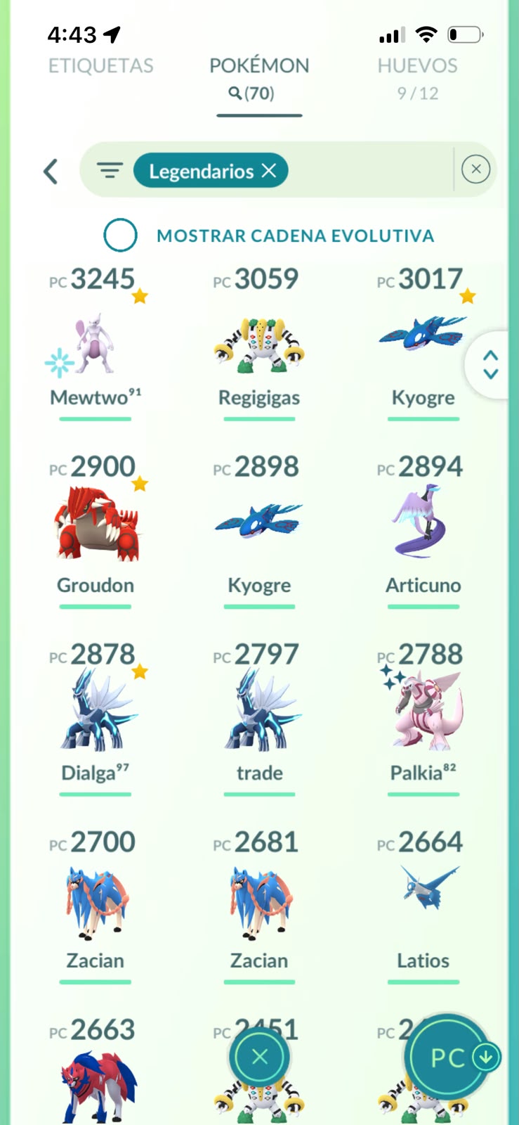 ⚡ Cuenta Pokémon