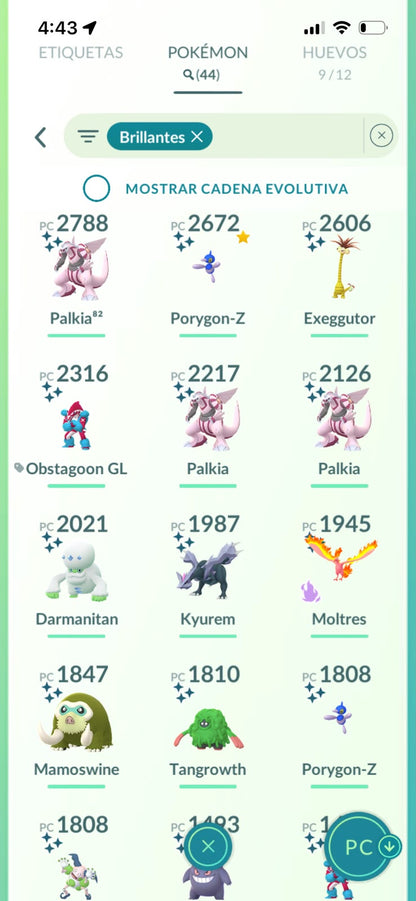 ⚡ Cuenta Pokémon