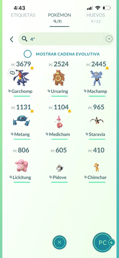 ⚡ Cuenta Pokémon