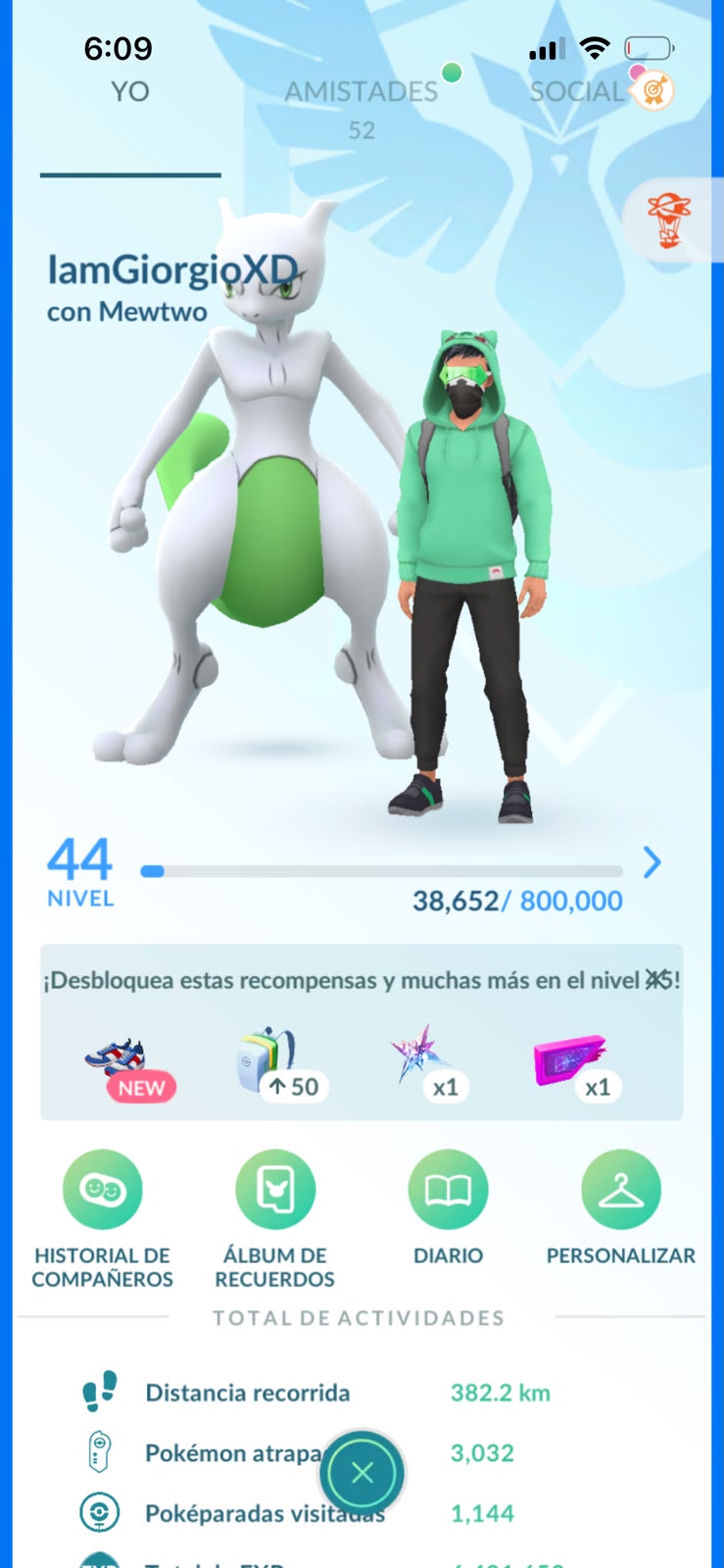 ⚡ Cuenta Pokémon