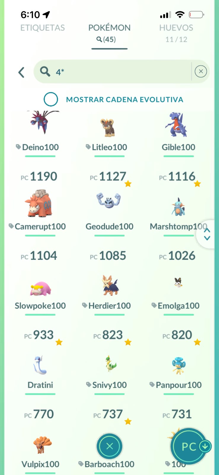 ⚡ Cuenta Pokémon