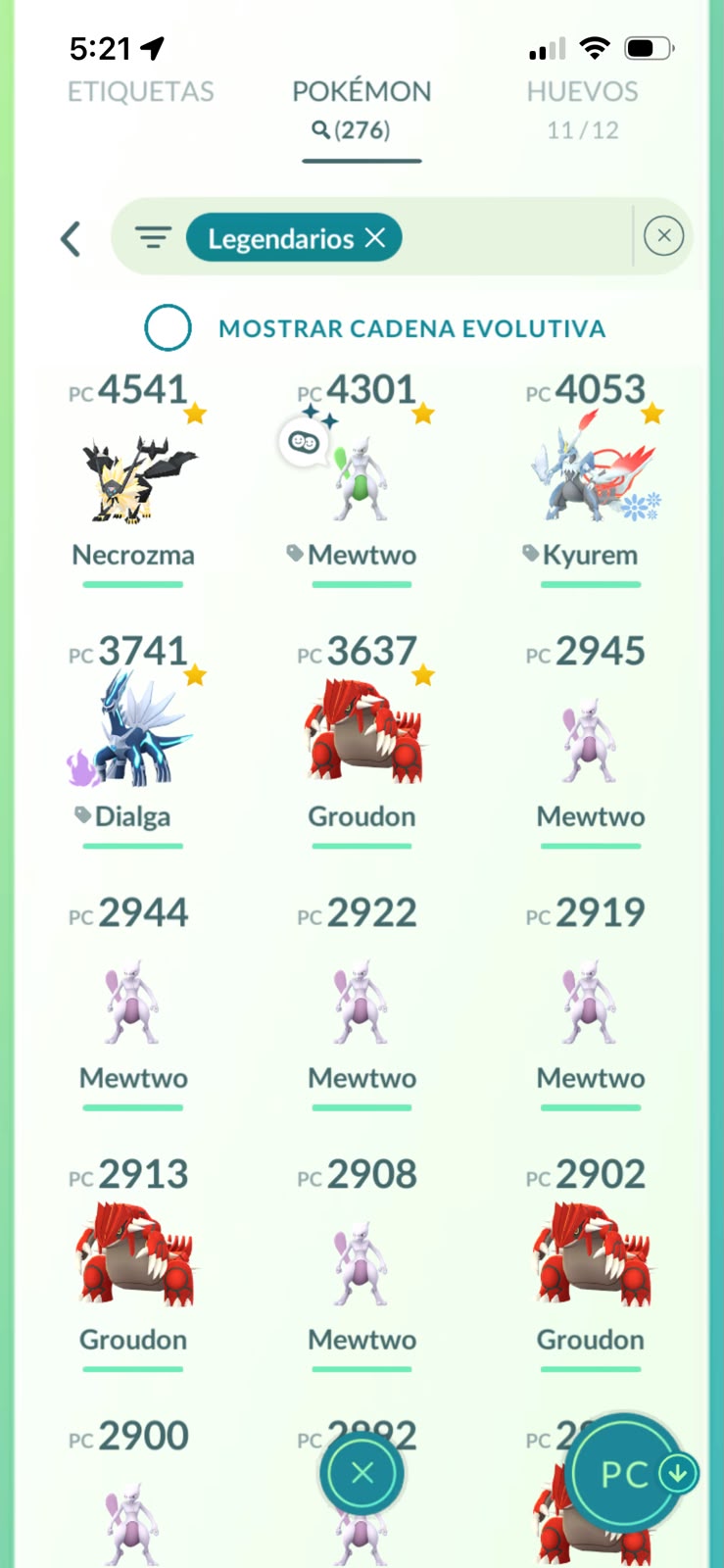 ⚡ Cuenta Pokémon