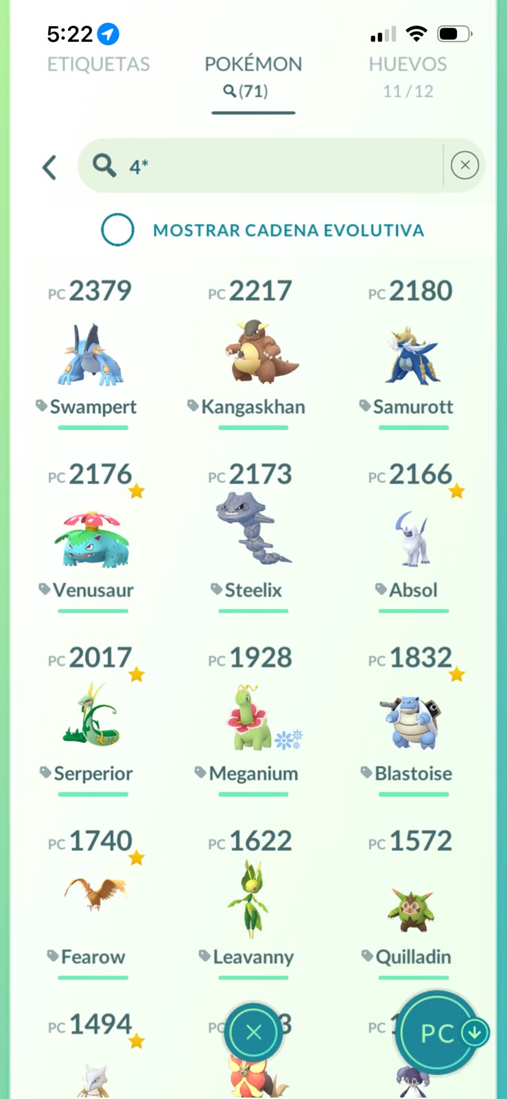 ⚡ Cuenta Pokémon