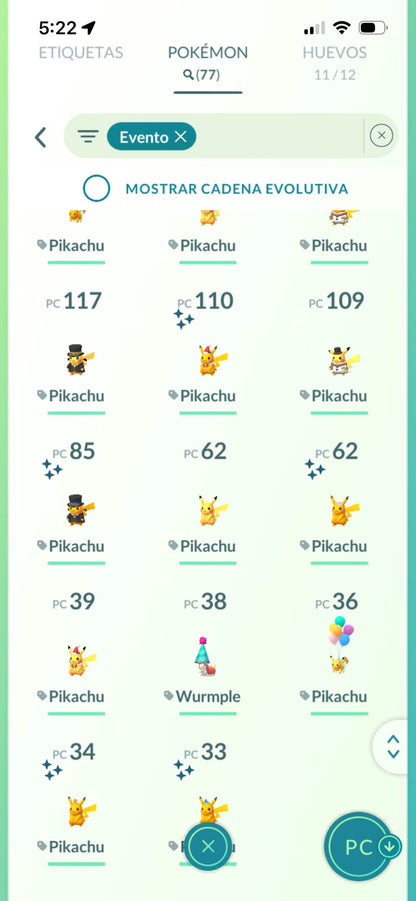 ⚡ Cuenta Pokémon