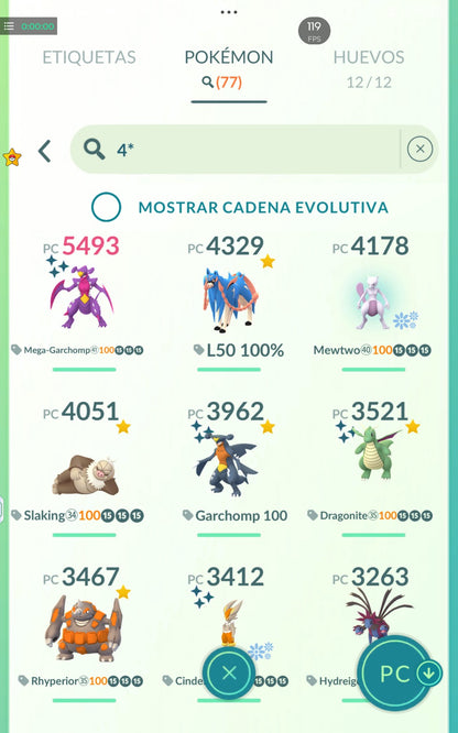 ⚡ Cuenta Pokémon