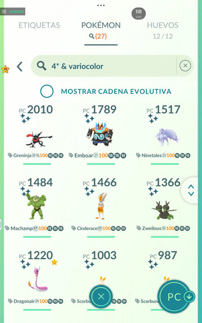 ⚡ Cuenta Pokémon