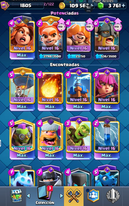 👑 Cuenta Clash Royale