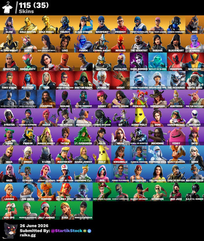 🎮 Cuenta Fortnite