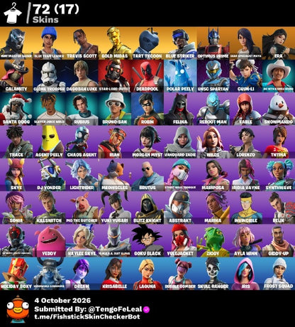 🎮 Cuenta Fortnite