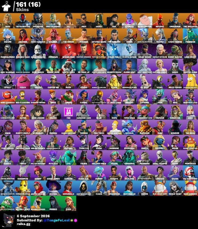 🎮 Cuenta Fortnite