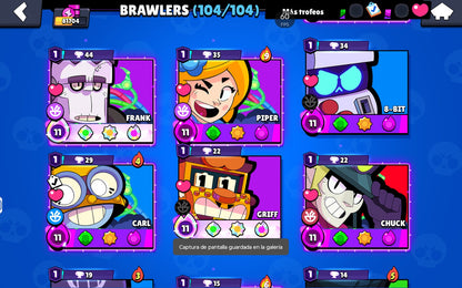 ⚡ Cuenta Brawl Stars