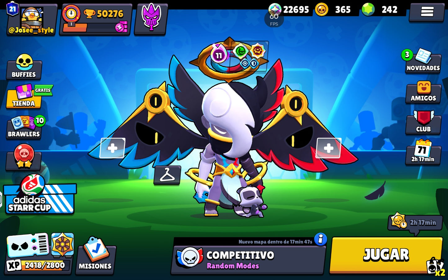 ⚡ Cuenta Brawl Stars